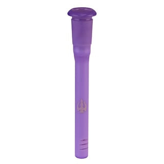 Hydros Glass 18mm/14mm 5.5" Full Colour Downstem - Milky Purple