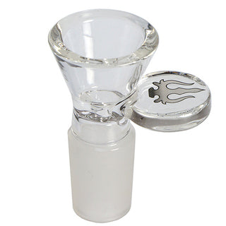 Hydros Glass 18mm Clear Cone Bowl