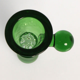 Hydros Glass 14mm Screen Bowl - Green