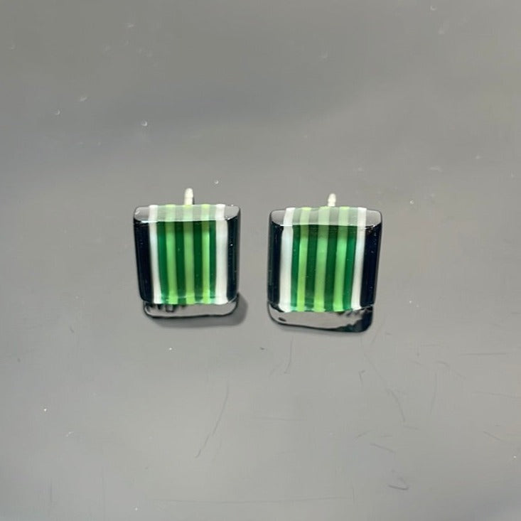 Chris Carlson Lost Art Glass Chip Earring Sets