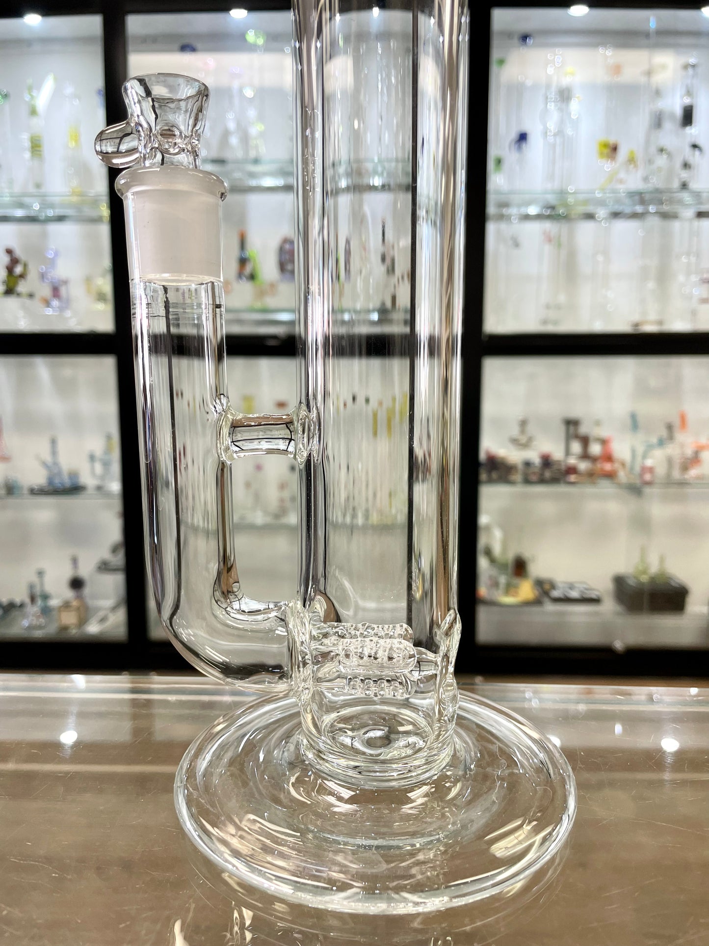 Gore Glass 44mm Clear Triple Stem Straight Tube