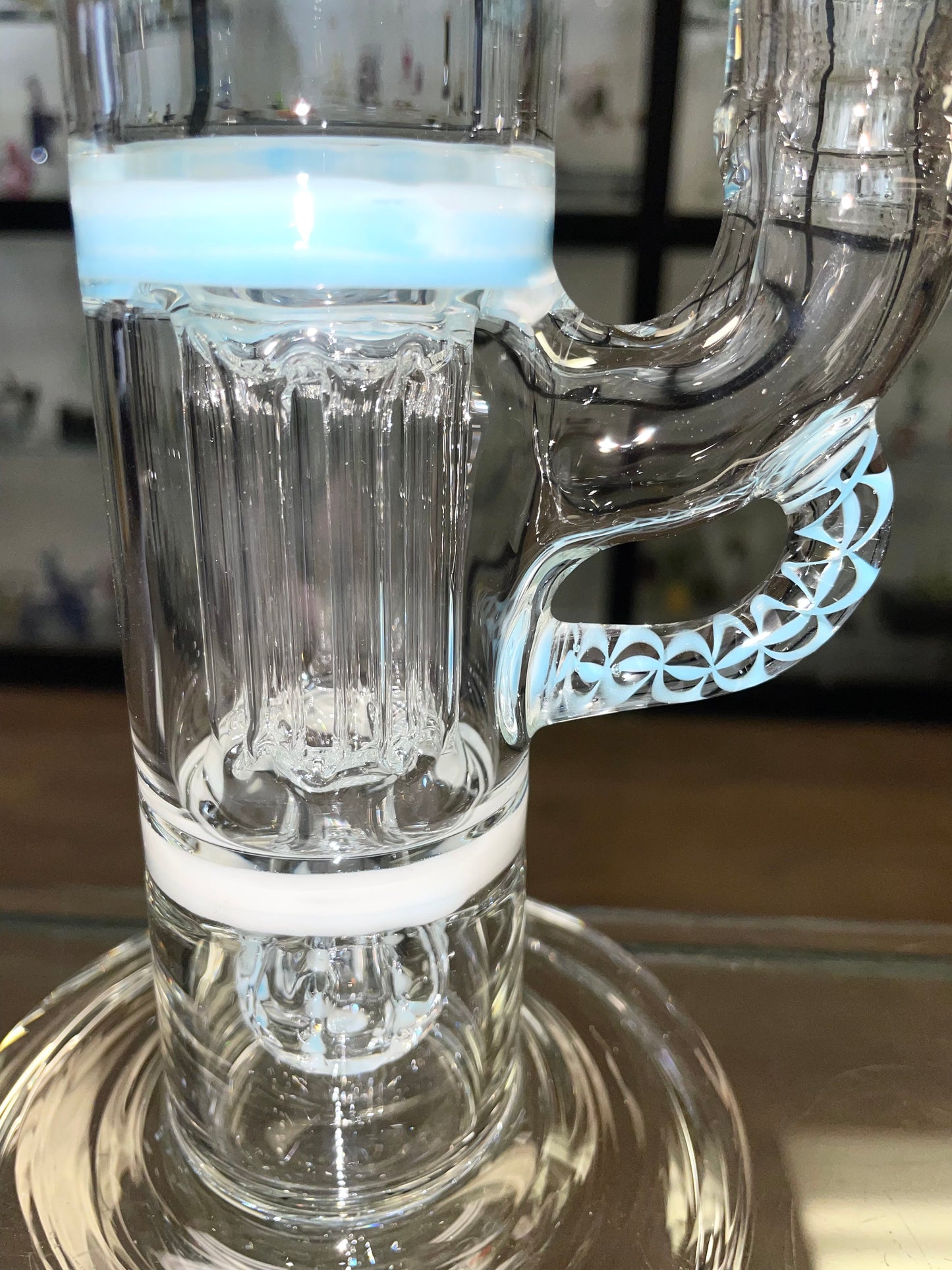 Blazed Mini Pillar Tube w/ Double Bore Straight Neck - Siberia Accents