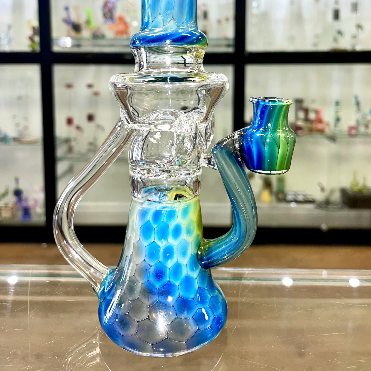 Rob Biglin Pump and Dump Recycler - Fume Honeycomb over Galaxy & Clear