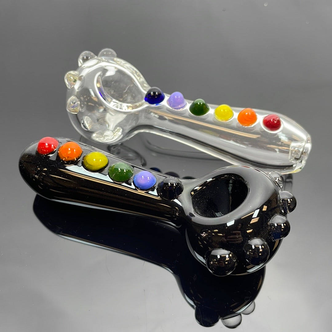 Red Eye Glass Gumdrops Pipe Black