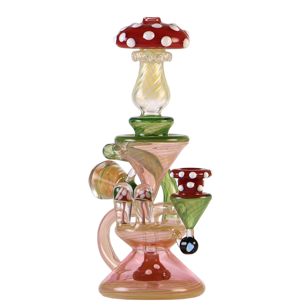 Eckardt Glass Fumed Mushroom Recycler