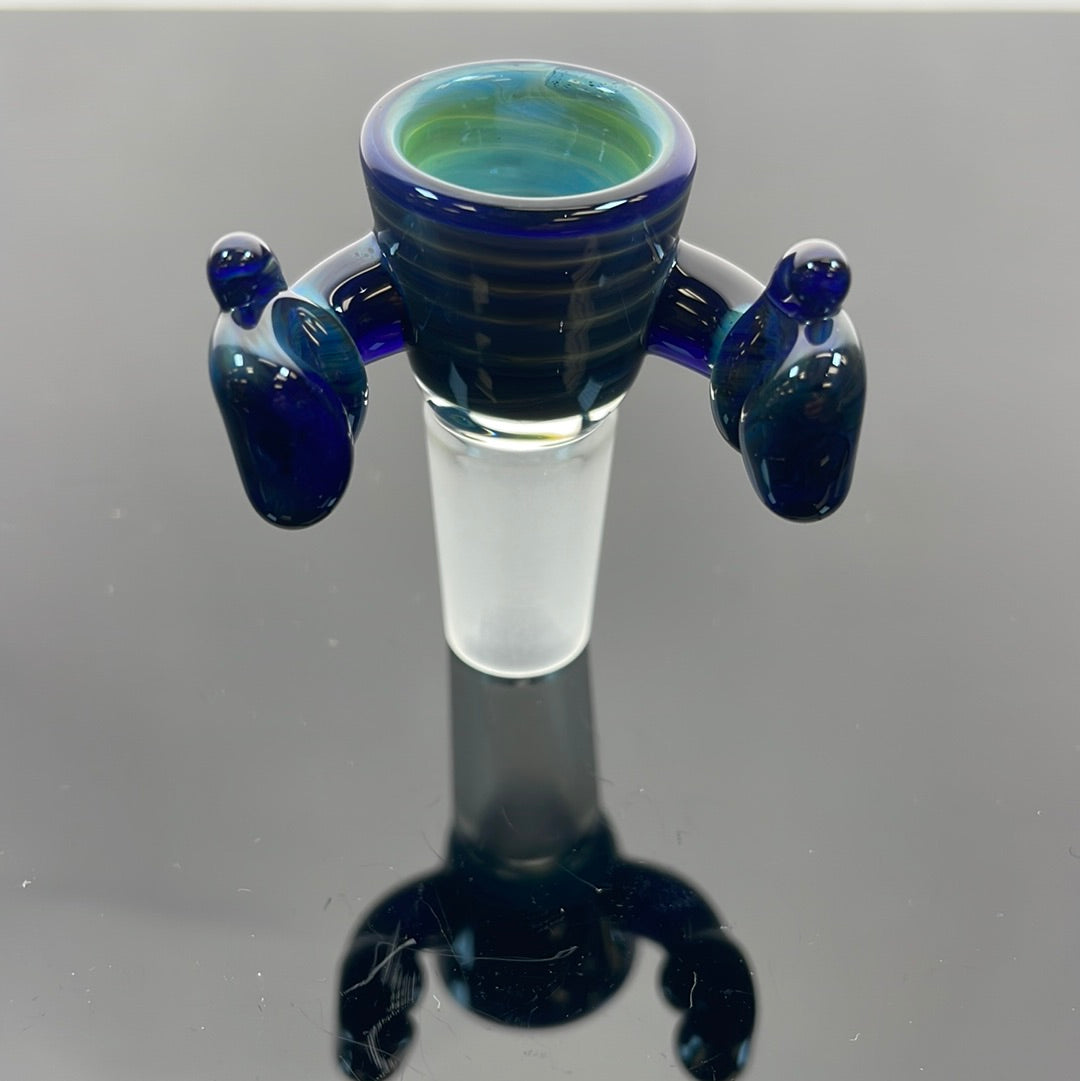 Kirill Knockout Bowl 14mm -  blue / green swirl