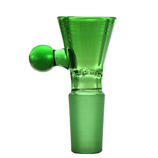 Hydros Glass 14mm Screen Bowl - Green