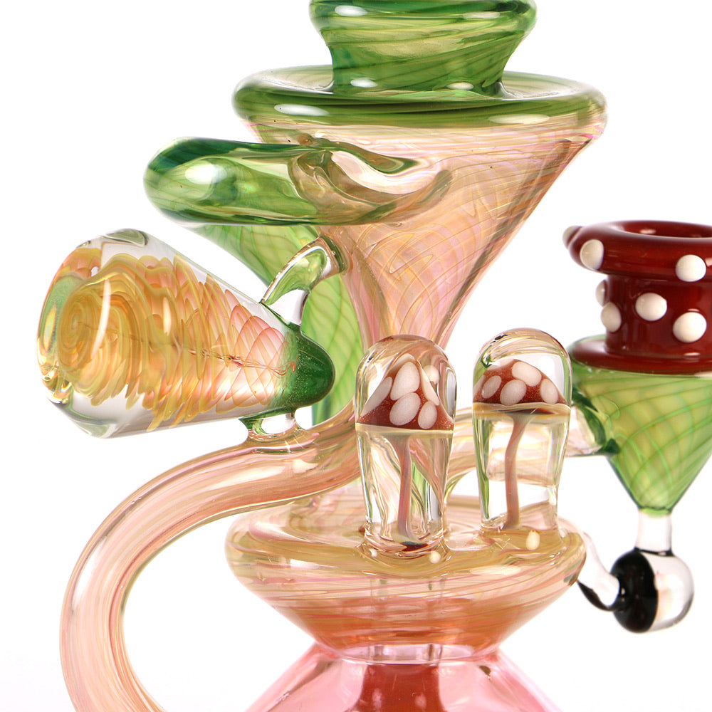 Eckardt Glass Fumed Mushroom Recycler