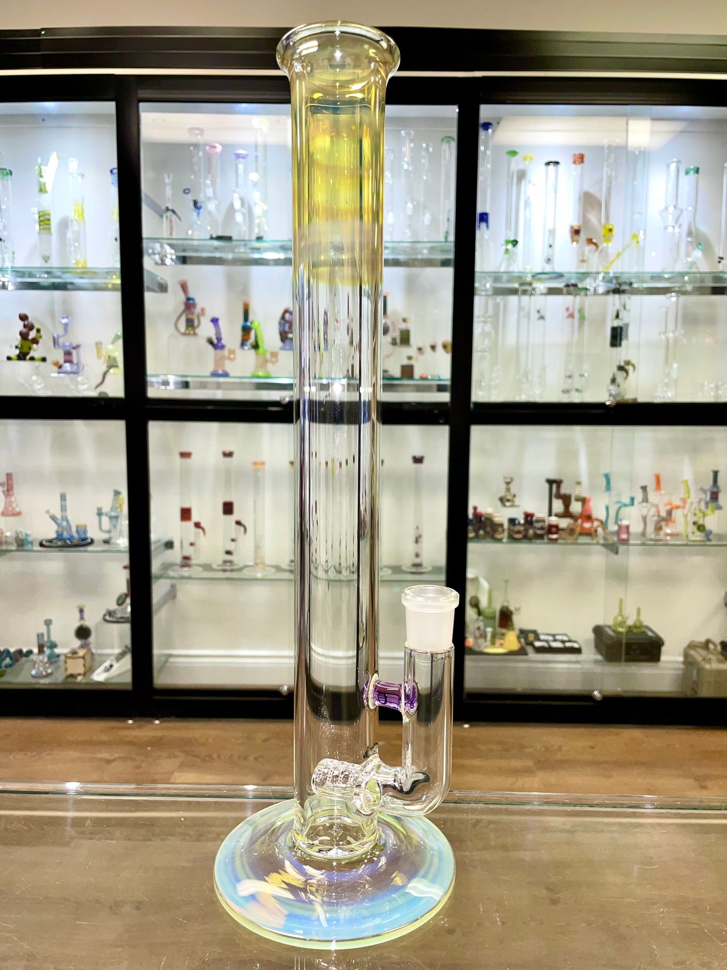 Green Belt 16.5” Silver Fumed Inline Tube