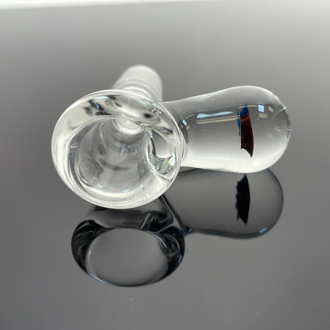 Green Belt Clear Millie Bowl 14mm 1 Hole