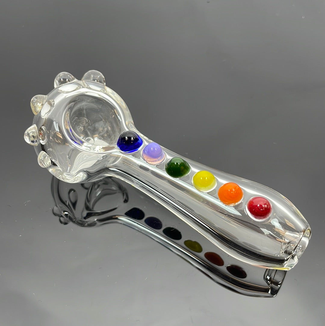 Red Eye Glass Gumdrops Pipe Black