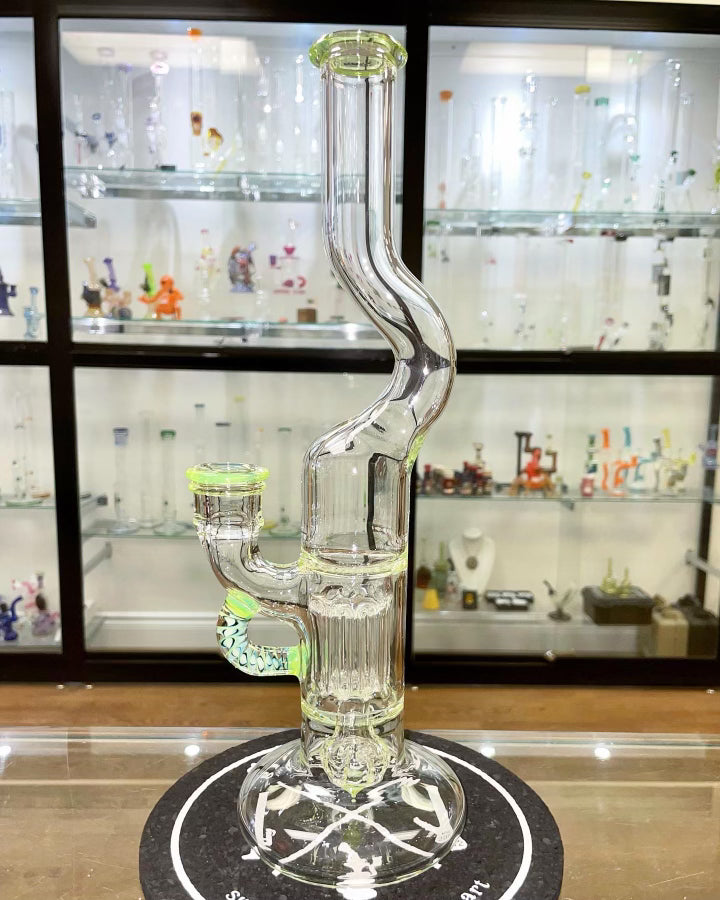 Blazed Mini Pillar w/ Bent Neck - Slyme Accents