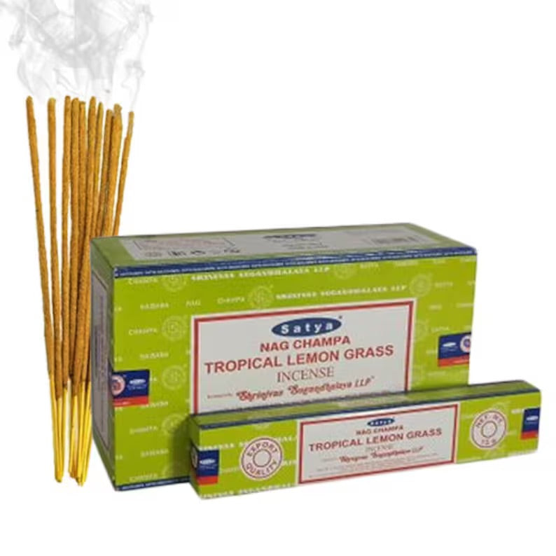 Satya Incense - TROPICAL LEMON GRASS 15g