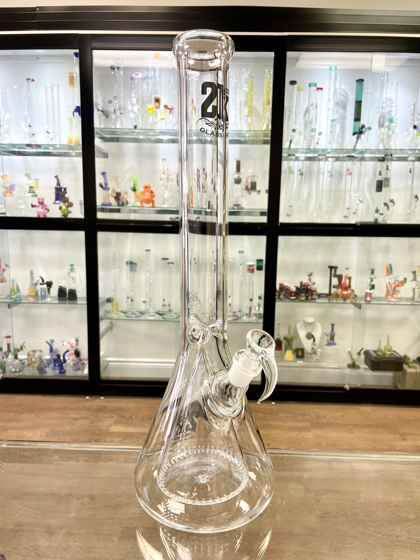 2K 18.5” Clear Collins Beaker