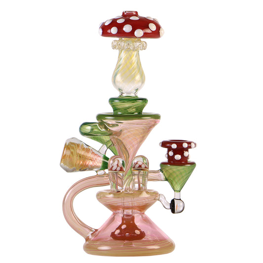 Eckardt Glass Fumed Mushroom Recycler