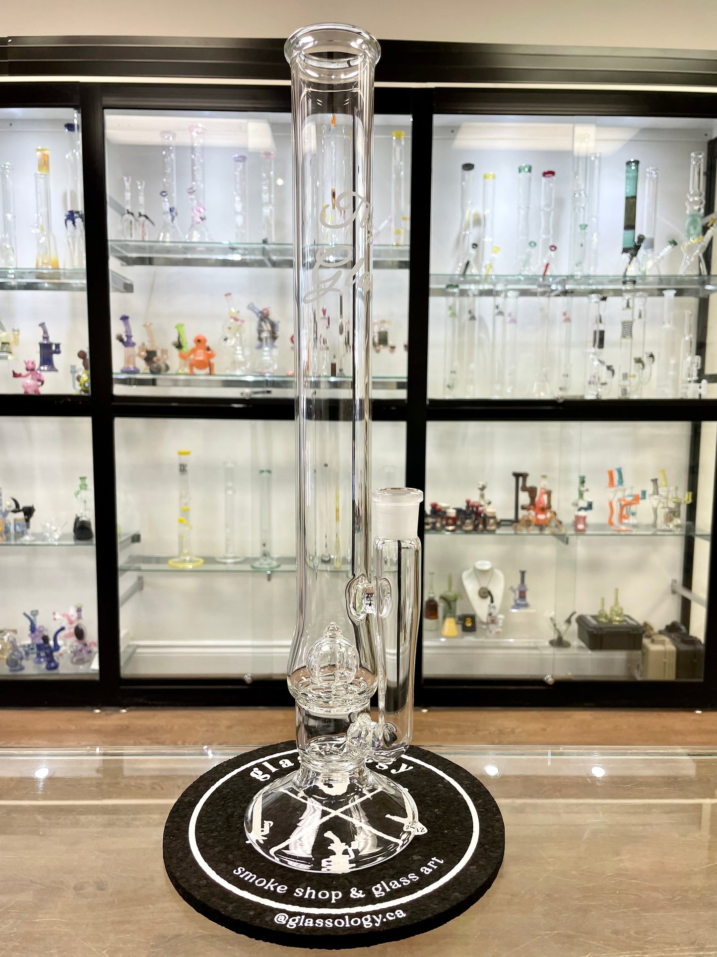 Titz Clear Ball Perc Straight Tube