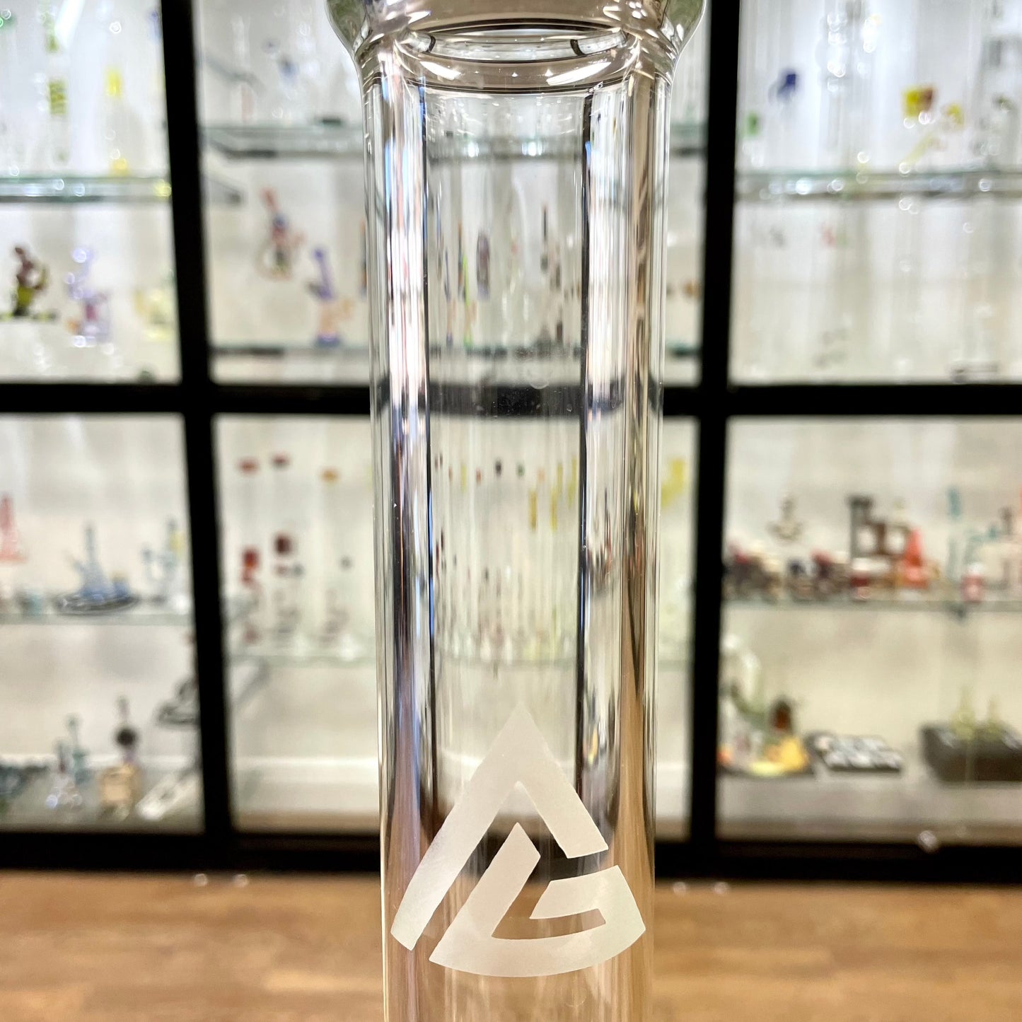 Gore Glass 44mm Clear Triple Stem Straight Tube