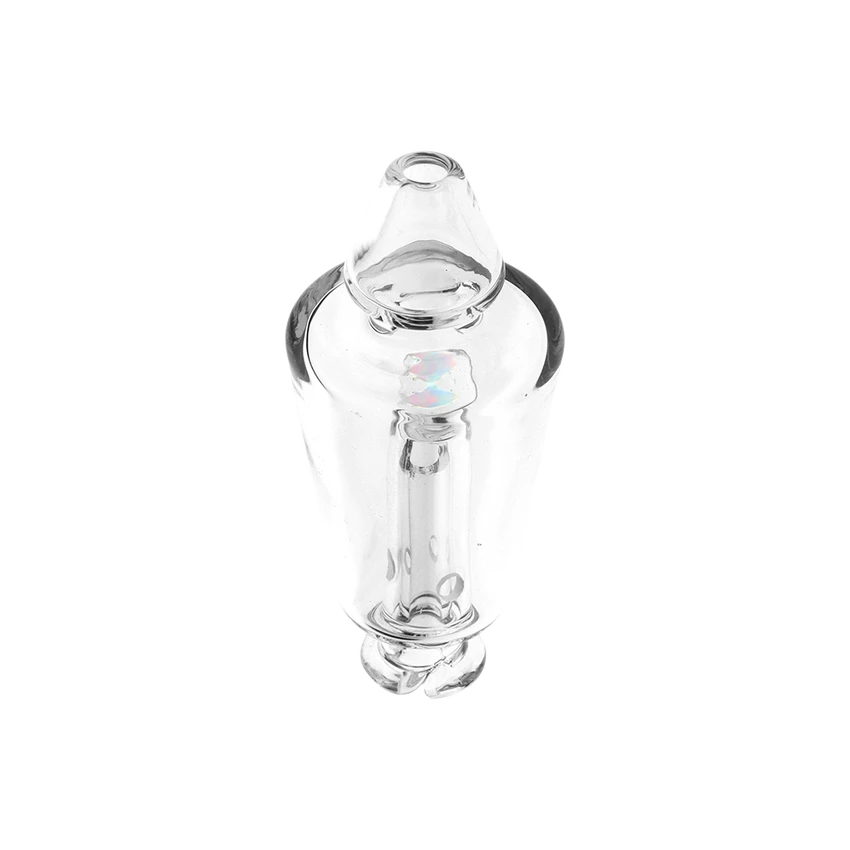 Unbranded 3" Opal Marble Glass Bubbler Puffco Pivot Attachment