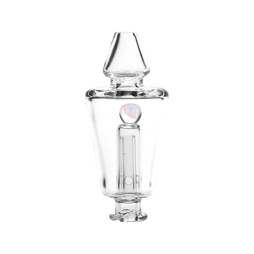 Unbranded 3" Opal Marble Glass Bubbler Puffco Pivot Attachment