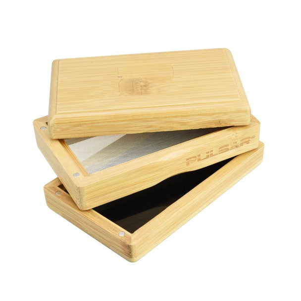 Pulsar 3x5" Bamboo Sifter Box - Small