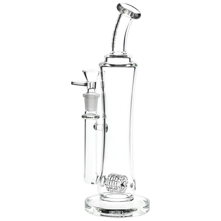 Pulsar Glass 10.5" 14mm Big Chug Glass Water Pipe w/ Screen Bowl