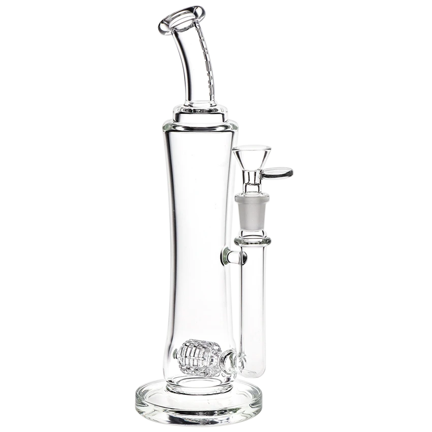 Pulsar Glass 10.5" 14mm Big Chug Glass Water Pipe w/ Screen Bowl