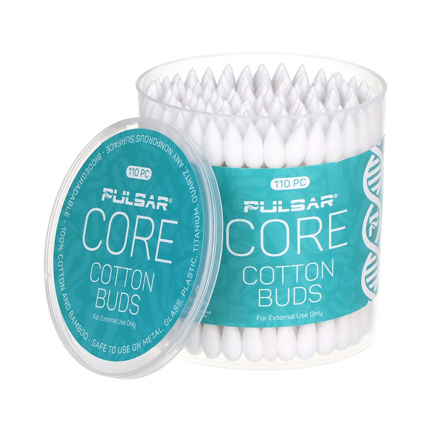 Pulsar CORE Dual Tip Cotton Buds Bundle- 110PC TUB