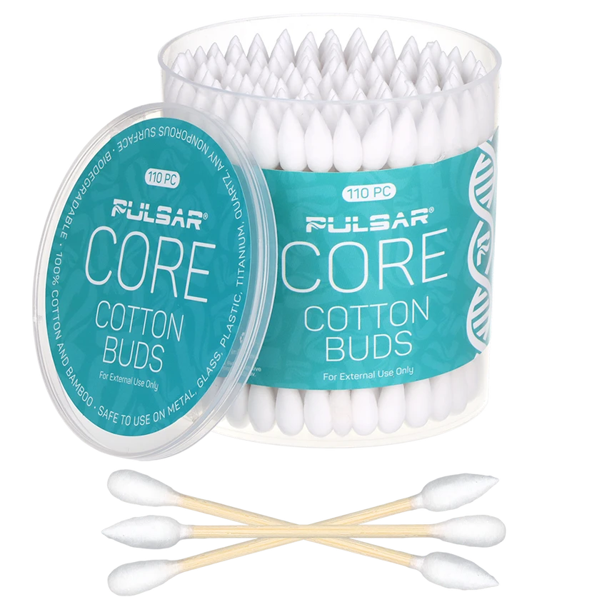 Pulsar CORE Dual Tip Cotton Buds Bundle- 110PC TUB