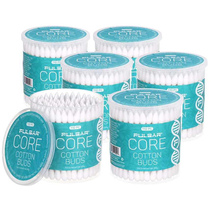 Pulsar CORE Dual Tip Cotton Buds Bundle- 110PC TUB