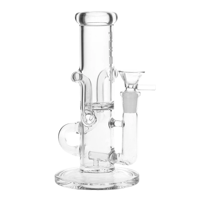 Pulsar 7.25" 14mm Straight Tube Recycler w/ Bowl