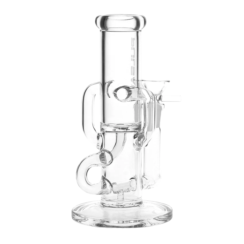 Pulsar 7.25" 14mm Straight Tube Recycler w/ Bowl