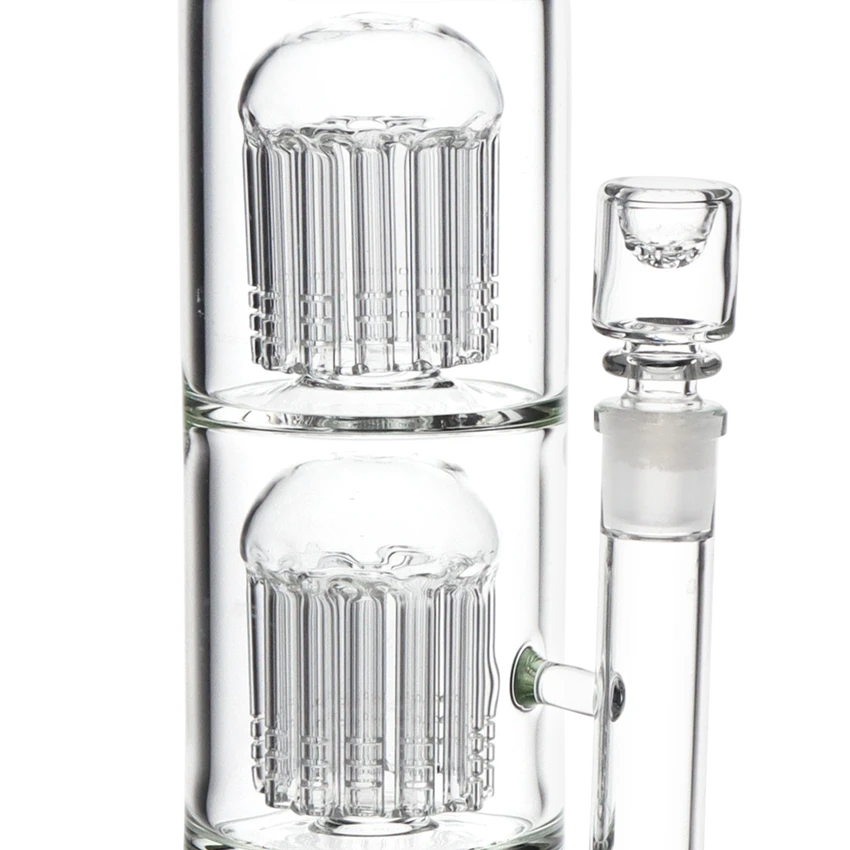 Pulsar Glass 14.75" 14mm Jellyfish Chuger Glass Water Pipe w/ Screen Bowl