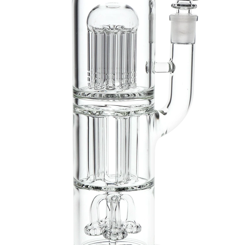 Pulsar 13.75" Triple Chamber Chugger w/ 14mm Screen Bowl