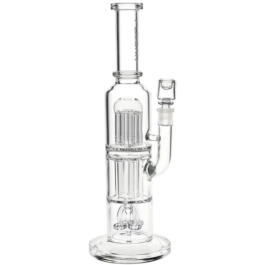 Pulsar 13.75" Triple Chamber Chugger w/ 14mm Screen Bowl