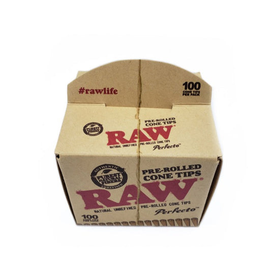 Raw Pre rolled Perfecto Cone Tips 100