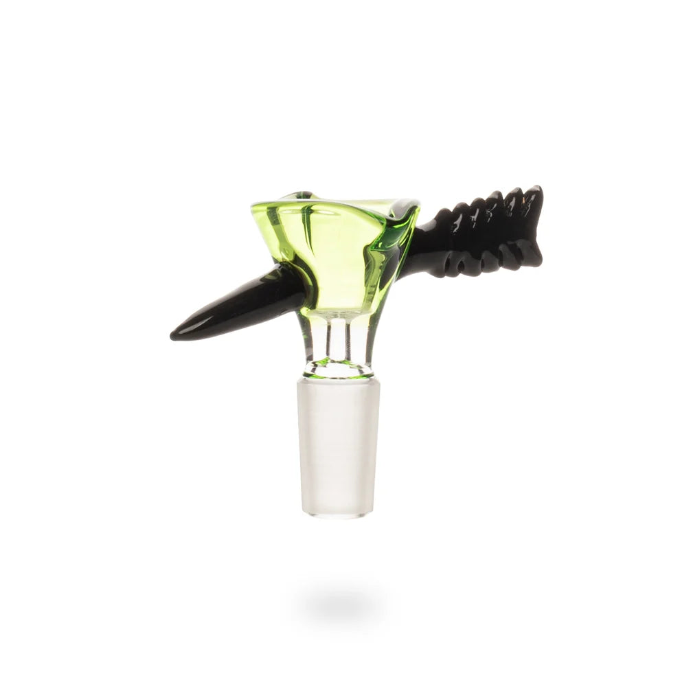 Red Eye Glass 14mm Cupid's Touch Herb Slide - Various Colours