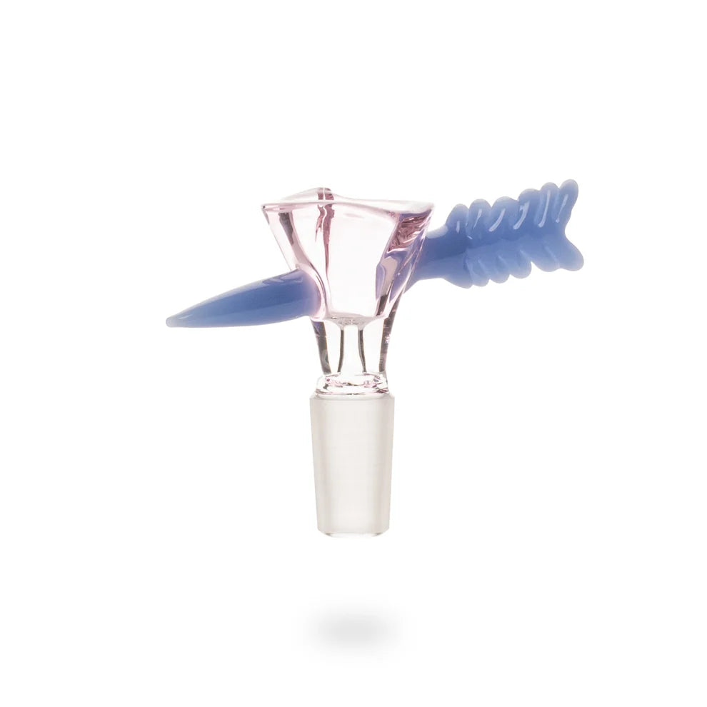 Red Eye Glass 14mm Cupid's Touch Herb Slide - Various Colours