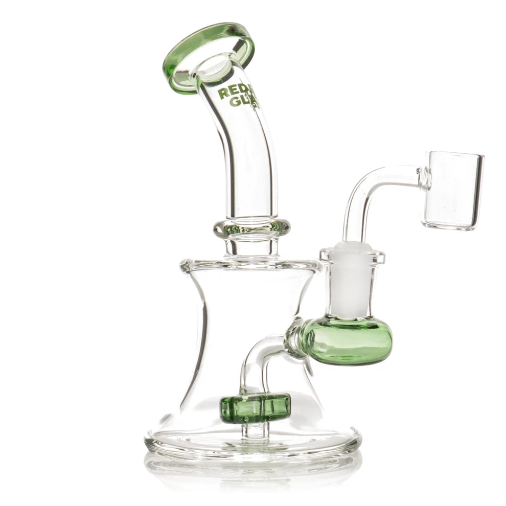 Red Eye Glass 5" Bell Base w/ 14mm Quartz Banger - Various Colours