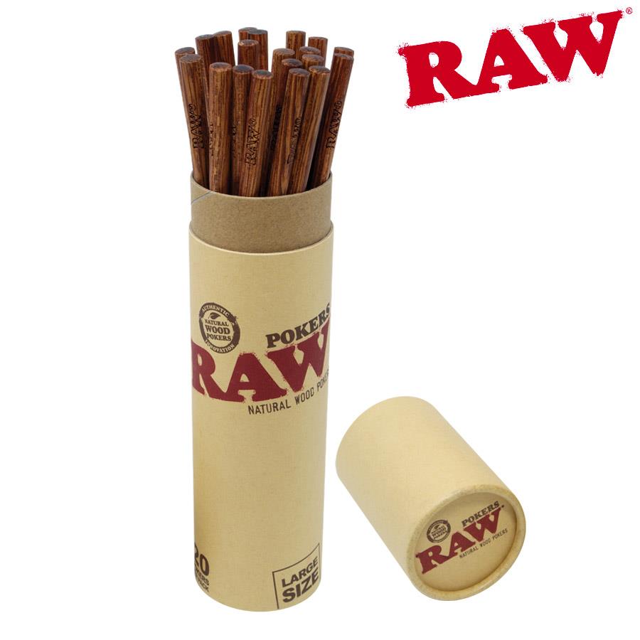 Raw Wood Poker - Large