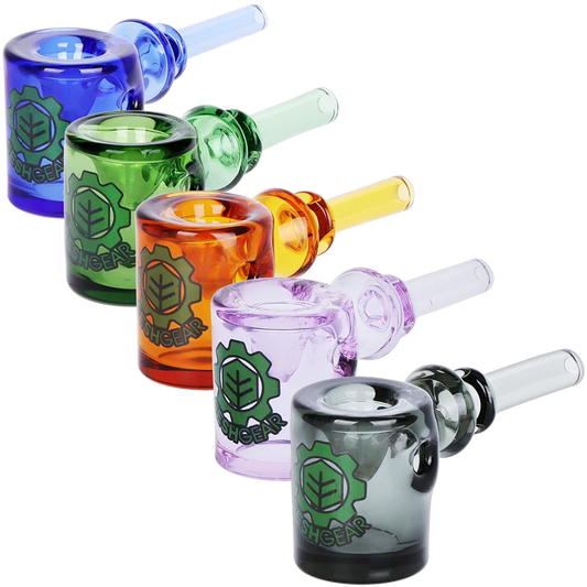SeshGear 2.25" Jr. Mini Glass Dry Hammer Bubbler - Various Colours