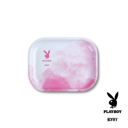 Ryot x Playboy Pink Rolling Tray - Small