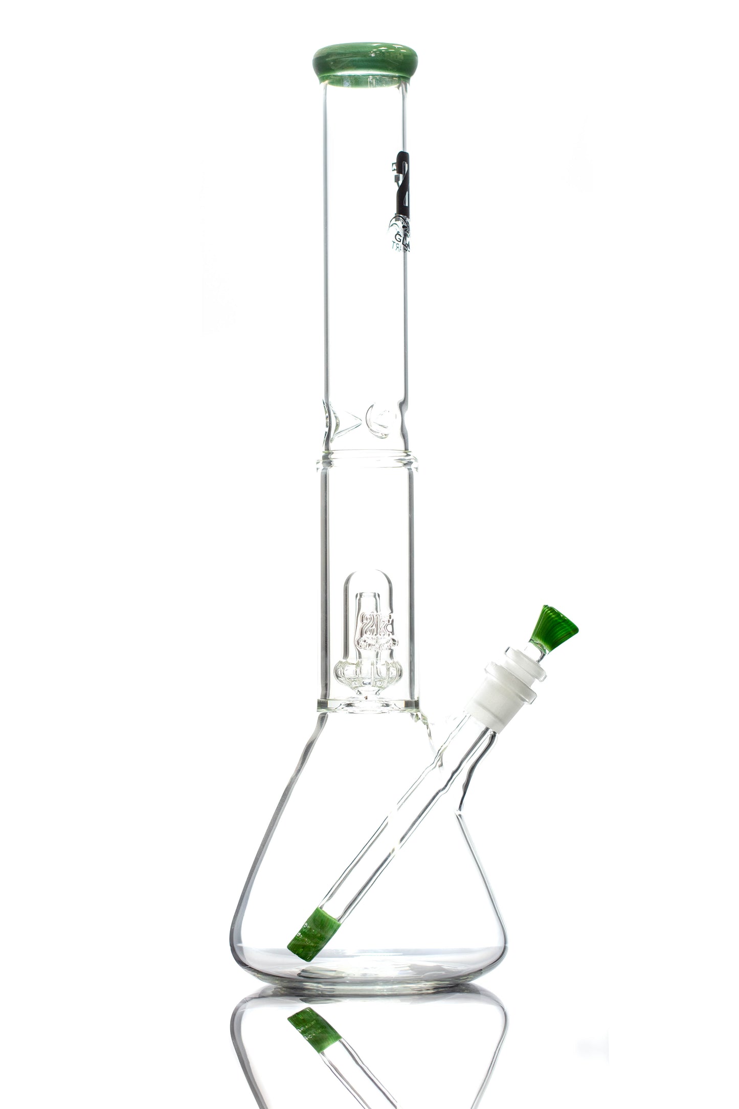 2K Beaker w/ Showerhead Perc