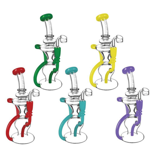 Pulsar Glass 9" Crazy Legs Recycler