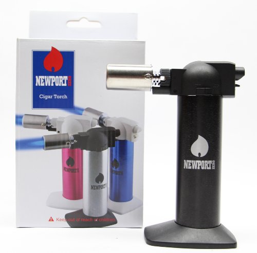 Newport Zero 6" Butane Torch - Black