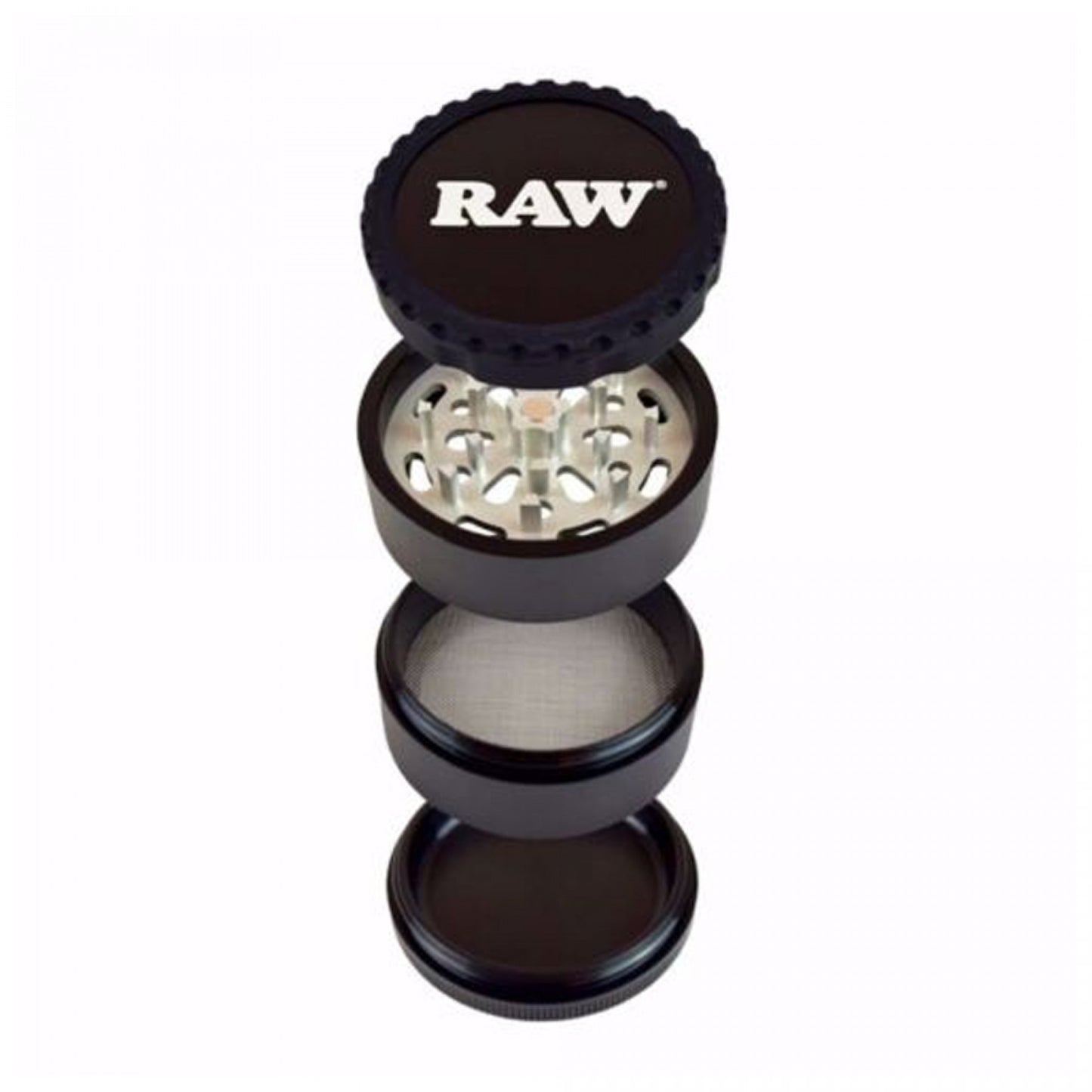 RAW Life 4-Piece Grinder V3 Black