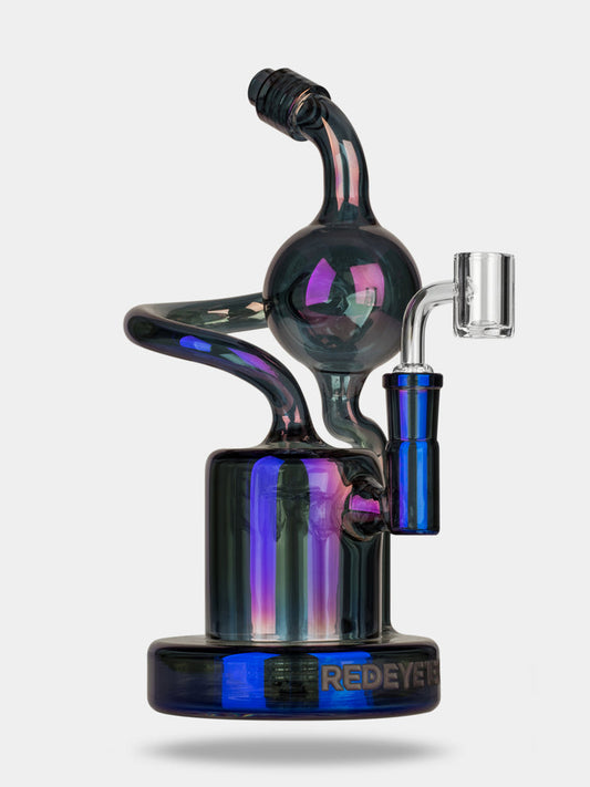 Red Eye Tek 8.5" Terminator Aorta Recycler Blue K3086-4