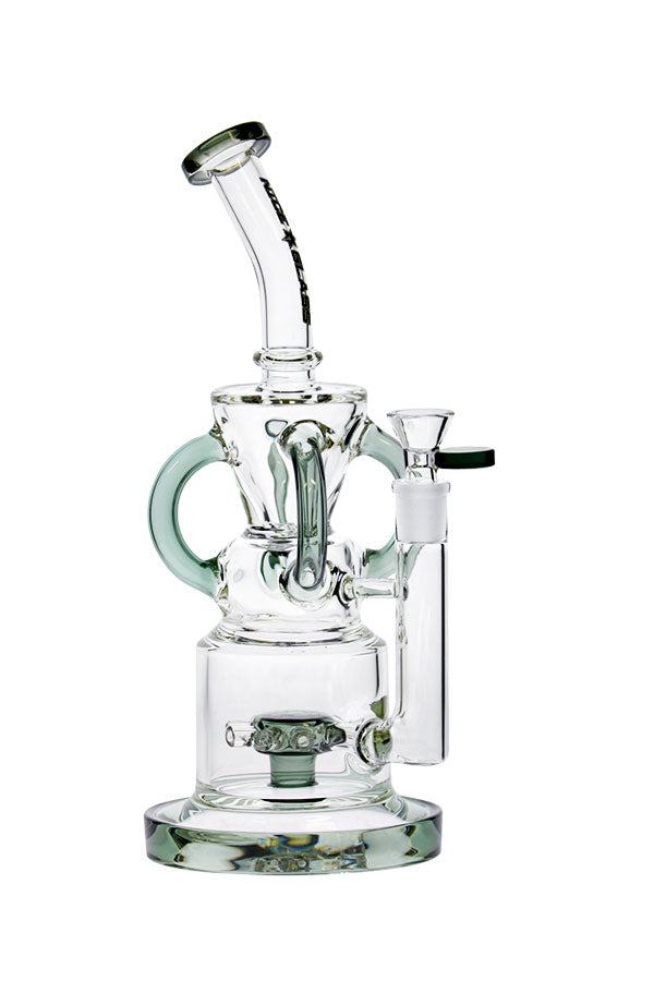 Nice Glass 11" Sprocket 4-Arm Recycler