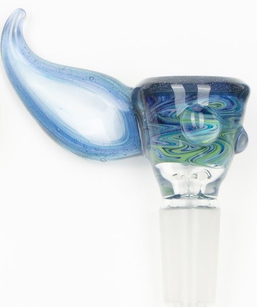 Mooks Glass 14mm Single Hole Rewig Bowl - D