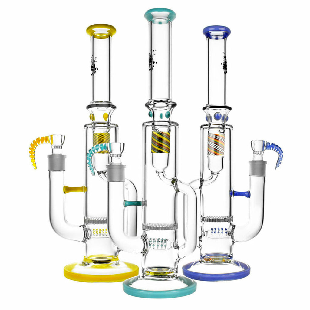 Pulsar 15" Honeycomb Recycler Inline - Blue