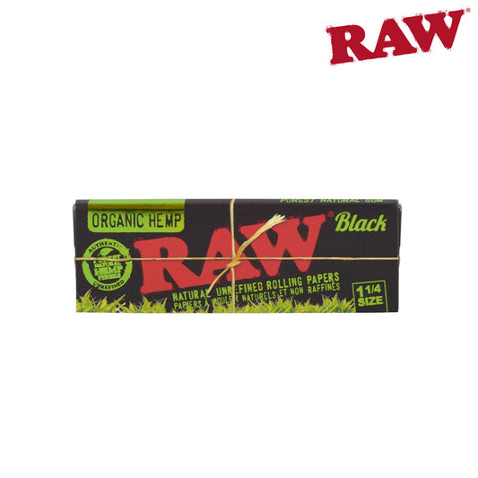 Raw Organic Black 1/25 Pack